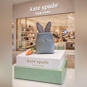Kate Spade Light Gray Novelty Bunny Coin Pouch. Absolutely stunning 🤩 NWTOs